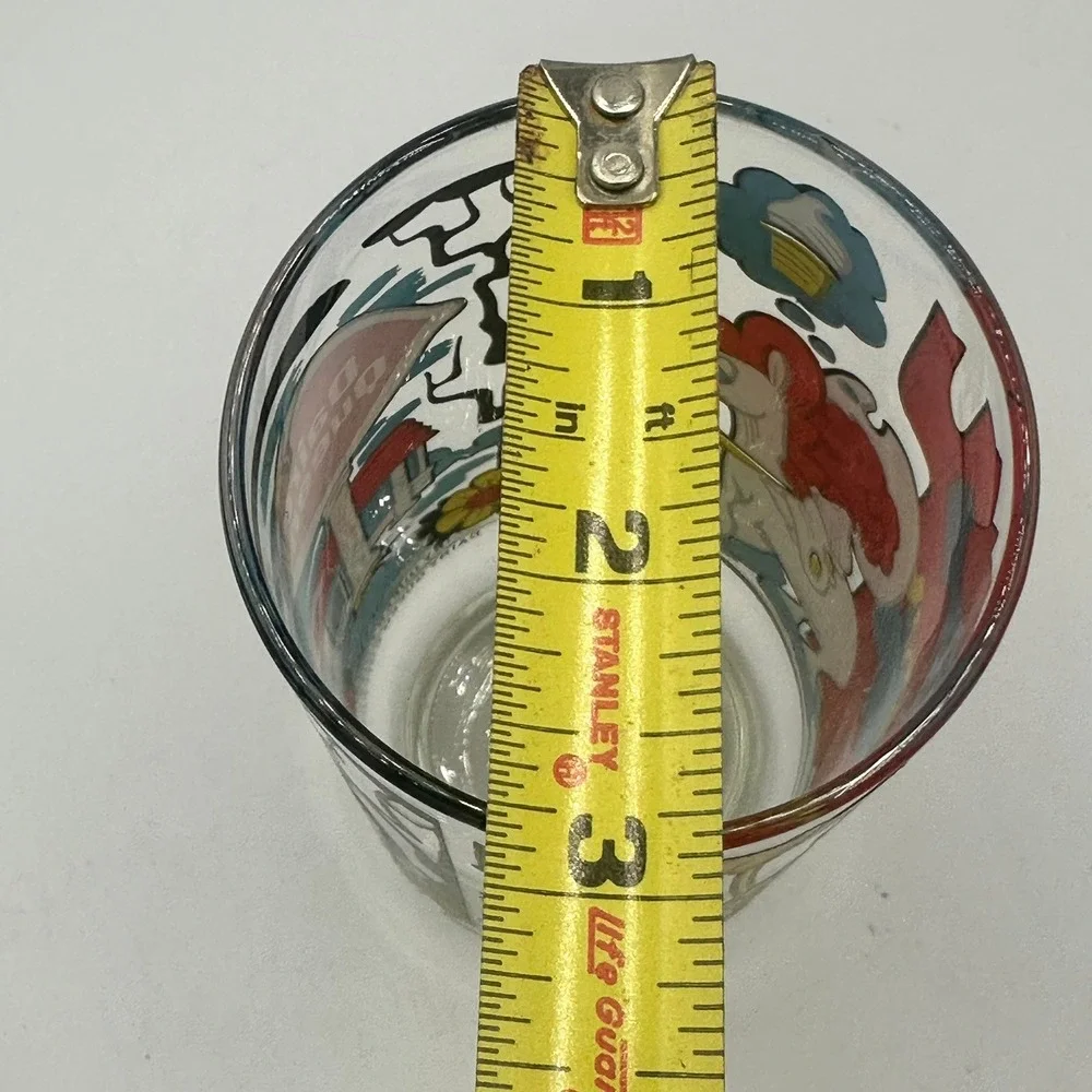 Vintage Dairy Queen Kids Collector Series 1976 Drinking Glass‎ DQ Promo Cartoon